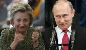Hillary clinton and vladimir putin by joe raedle and anna sergeeva c